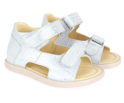 SANDAŁ BAREFOOT SREBRNY  19-30   