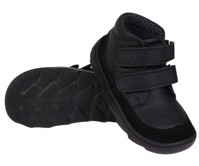 TRZEWIK BAREFOOT CZARNY 20-35